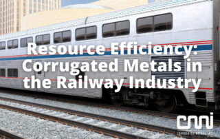 Resource Efficiency: Corrugated metals in the railway industry