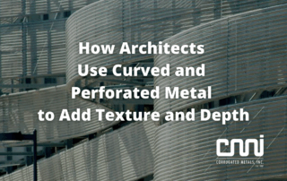How Architects Use Curved and Perforated Metal to Add Texture and Depth