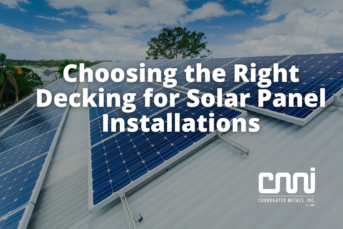 Choosing the Right Decking for Solar Panel Installations