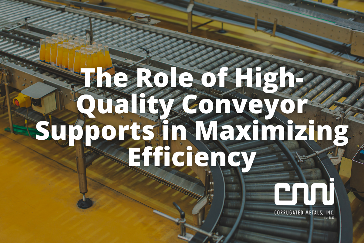 The Role of High-Quality Conveyor Supports in Maximizing Efficiency