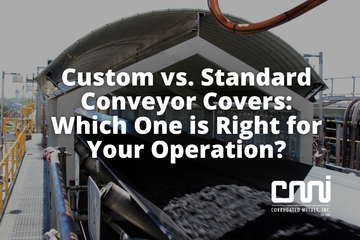 Custom vs. Standard Conveyor Covers: Which One is Right for Your Operation?